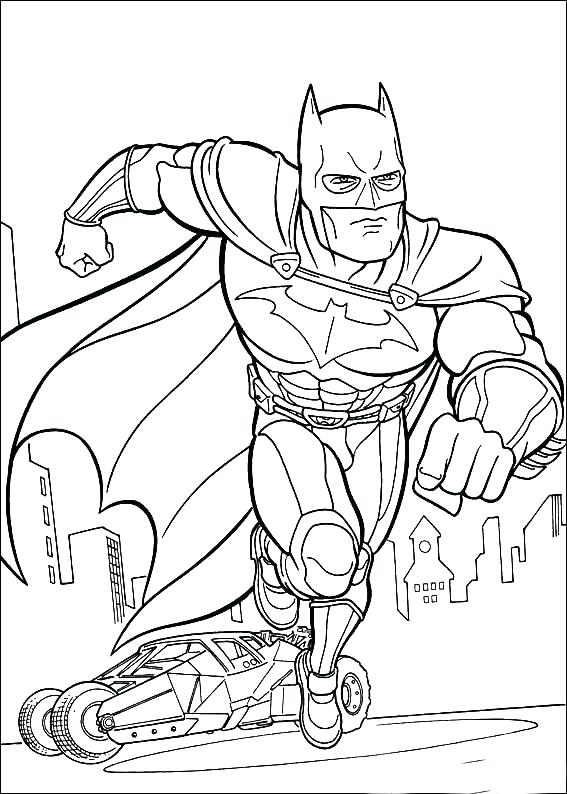 567x794 Bat Man Coloring Pages Batman Coloring Book As Well As Batman