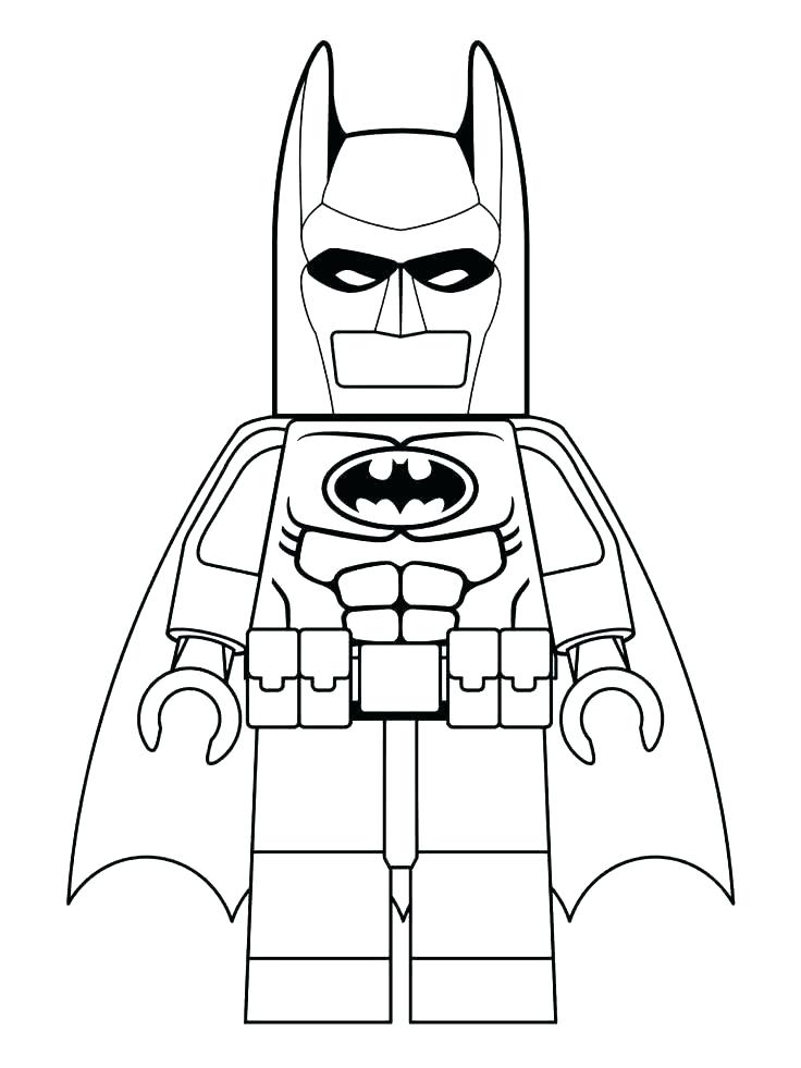 736x981 Batman Coloring Pages
