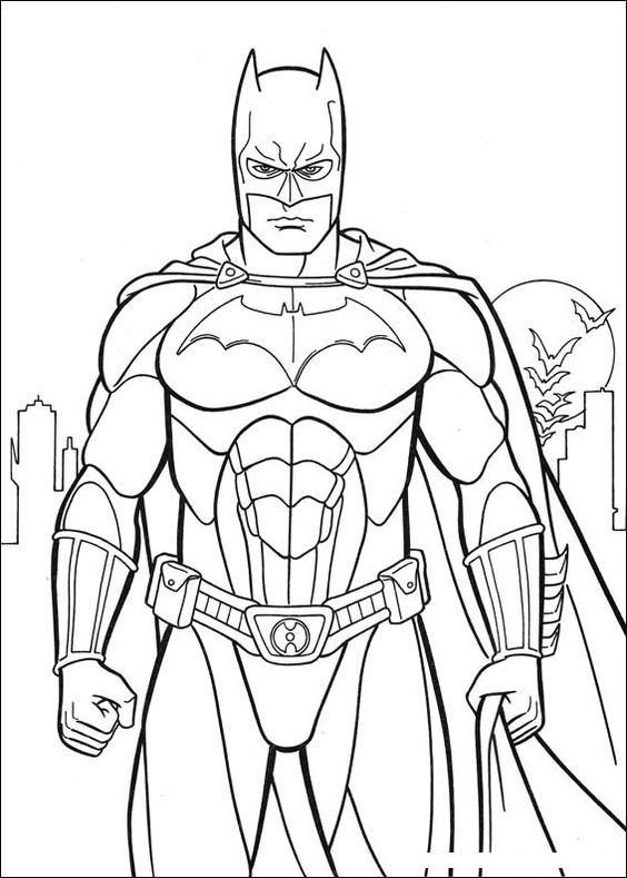564x789 Free Printable Batman Coloring Pages For Kids Coloringguru