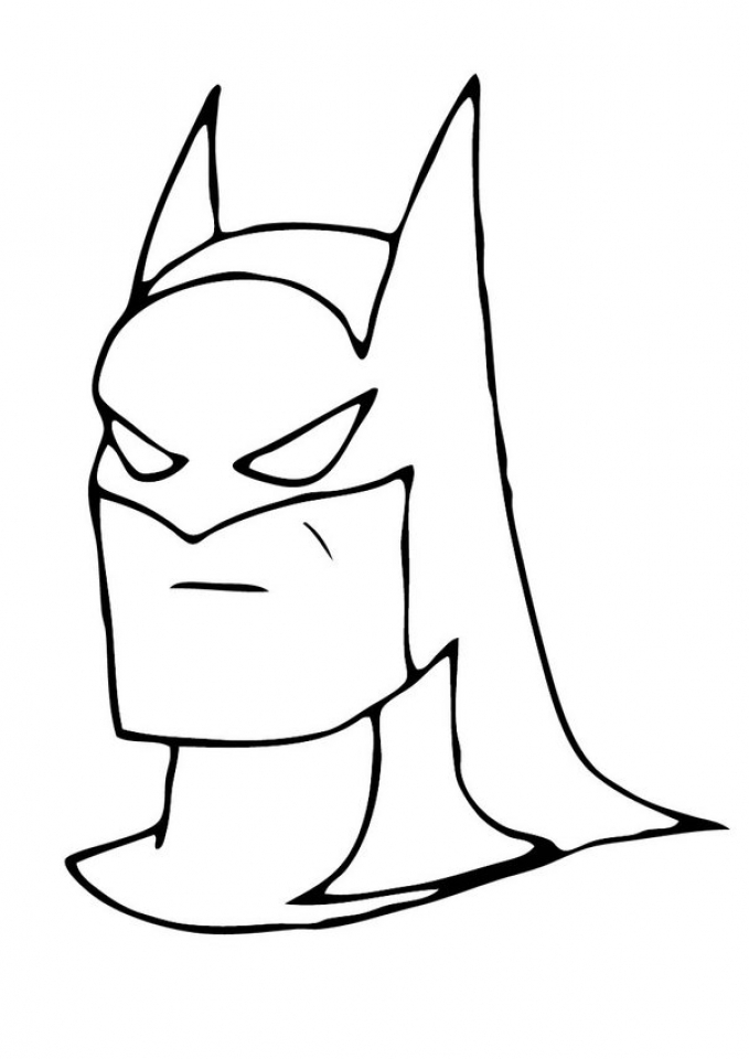 679x960 Batman Coloring Pages To Print Free Interesting Batman Coloring
