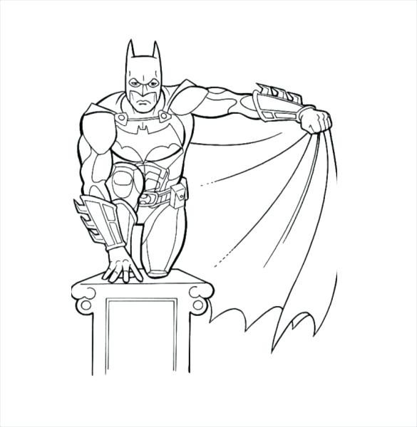 585x600 Fresh Batman Coloring Pages For Batman Coloring Book Pages Kids