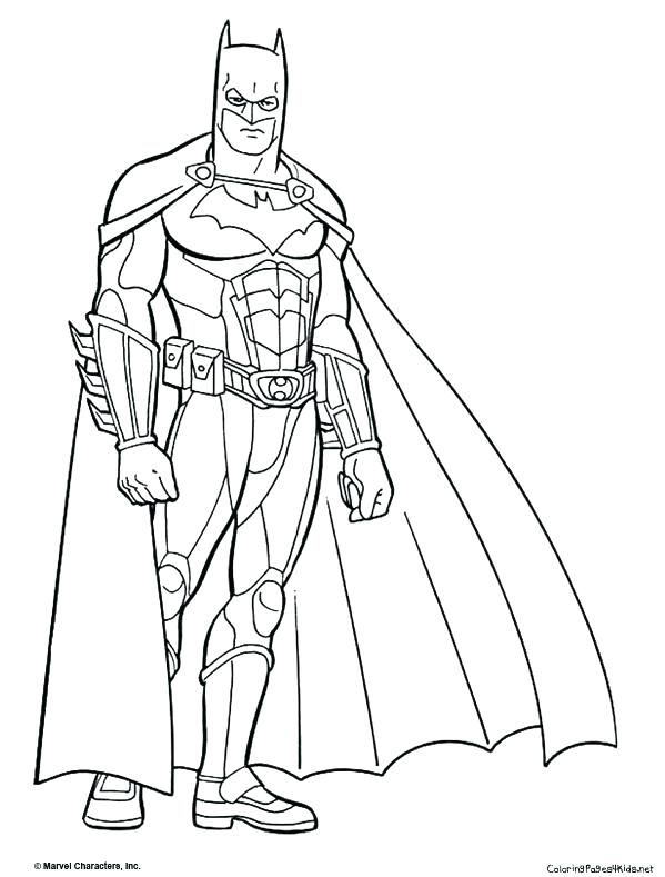 599x789 Batman Coloring Pages Pdf