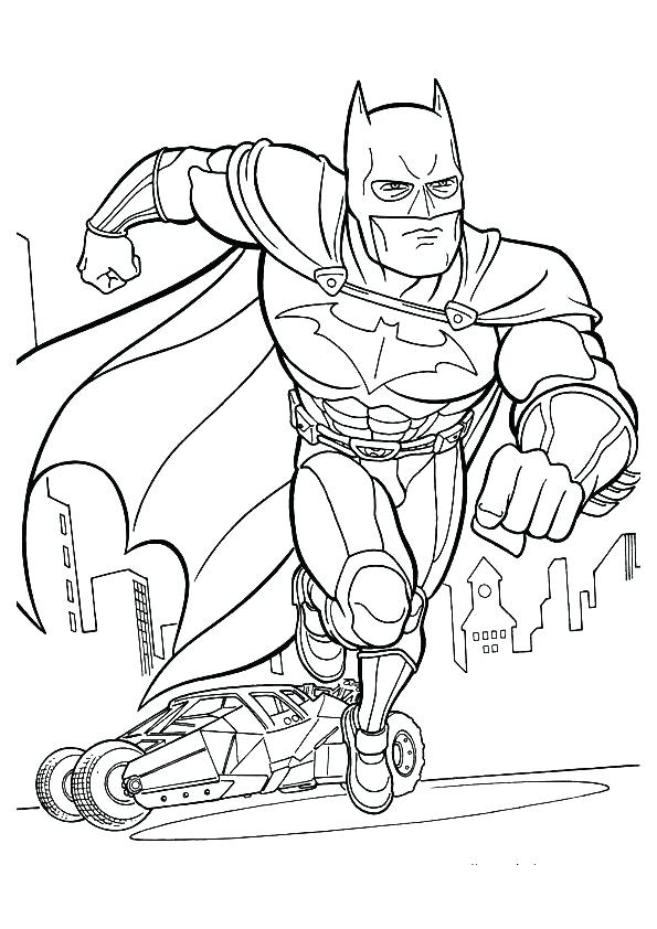 595x842 Batman Coloring Pages Games