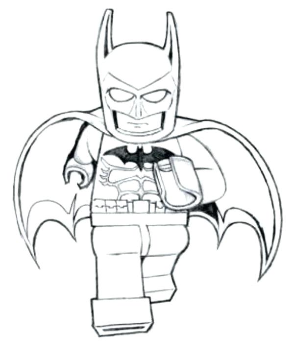 600x729 Lego Batman Coloring Sheets Batman Coloring Page For Kids