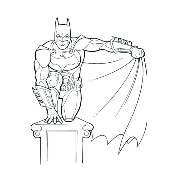 585x600 Batman Color Pages Batman Lego Coloring Pages Pdf