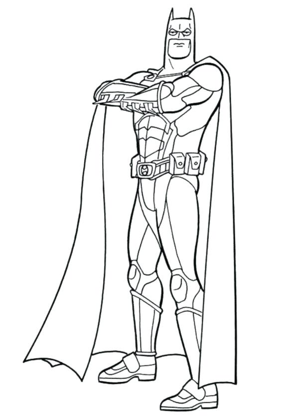 600x840 Batman Coloring Page Batman Coloring Pages To Color Batman
