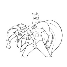 230x230 Batman Coloring Pages Free Printable For Kids