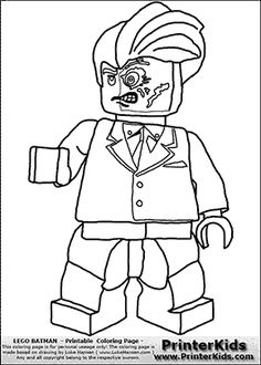 236x330 Lego Batman Coloring Page