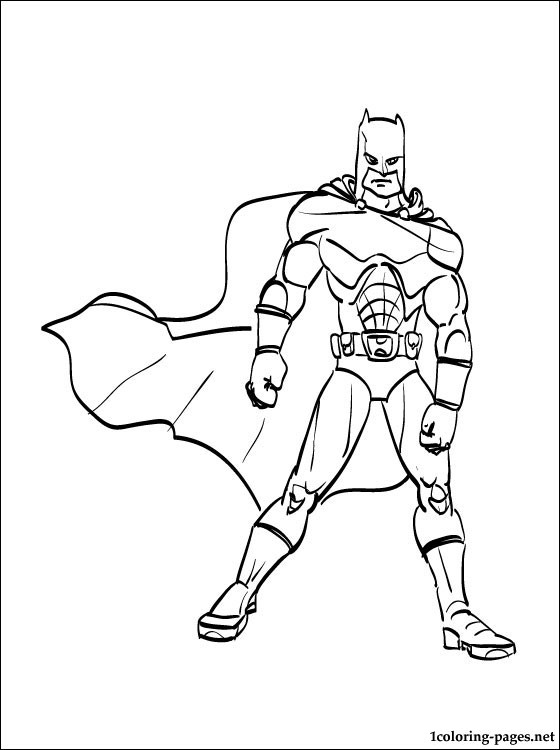 560x750 Batman In All Its Glory Coloring Page For Boys Coloring Pages