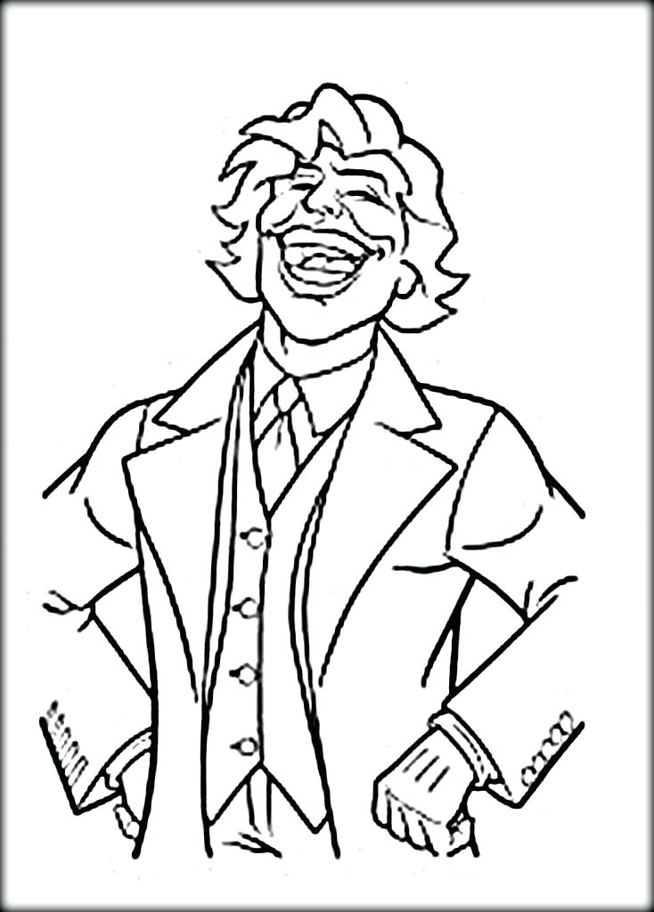 734x1024 Scary Clown Halloween Coloring Pages Printable Coloring Printable