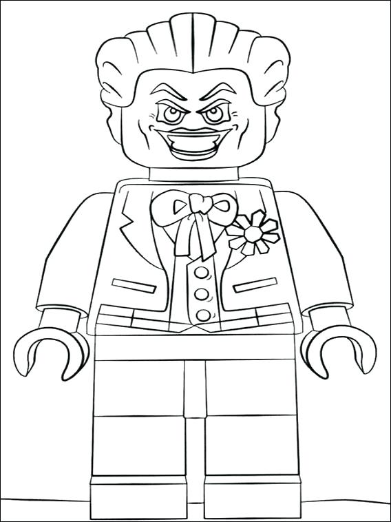 568x758 Batman And Joker Coloring Pages