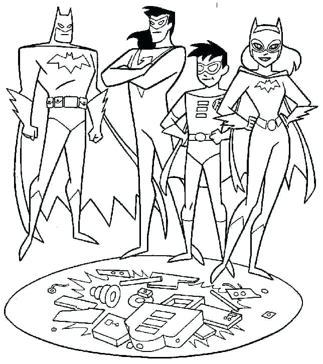 644x726 Batman And Joker Coloring Pages Free Printable Joker Coloring
