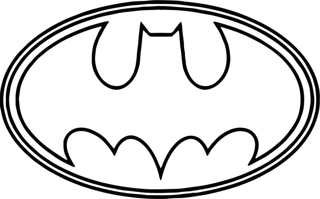 1024x638 Batman Symbol Outline Logo Coloring Pages Rallytv Org Page