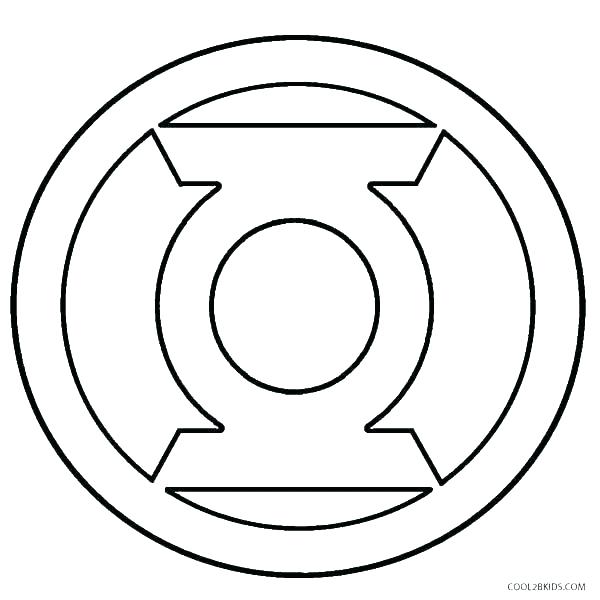 600x600 Superman Logo Coloring Pages Green Lantern Coloring Book As Well