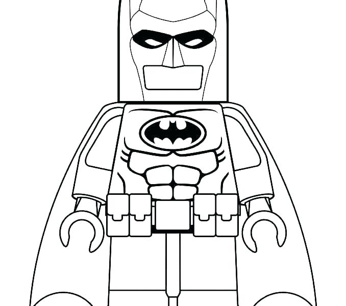 678x600 Batman Coloring Pages Printable