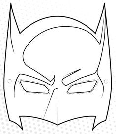 236x271 Superhero Mask Template Printable Ideas About Batman