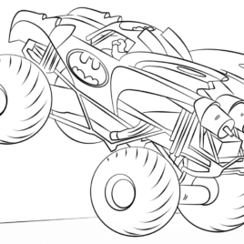 268x268 Iron Man Monster Truck Coloring Page Archives