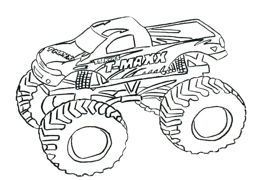 878x583 Monster Trucks Coloring Pages Batman Monster Truck Coloring Pages