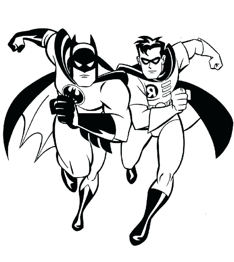 750x838 Batman Robin Coloring Pages Coloring Pages Batman And Robin