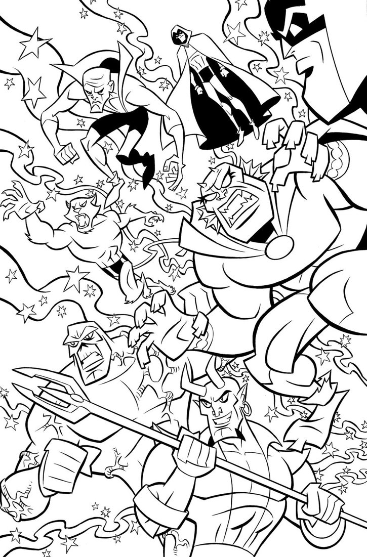 725x1101 Cool Batman The Animated Series Coloring Pages Brave And Bold