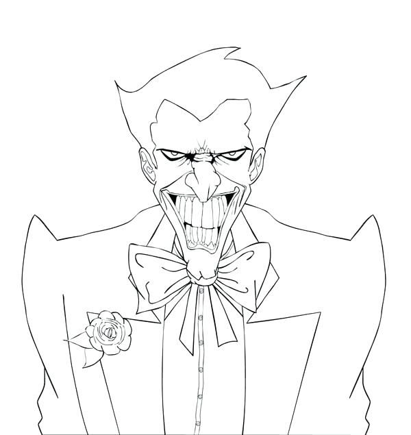 600x635 Batman Coloring Pages Awesome Joker Coloring Page Batman Colouring