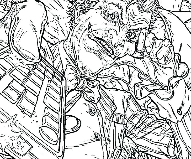 800x667 Batman And Joker Coloring Pages