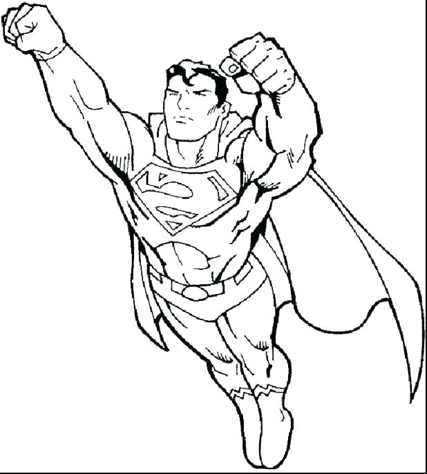 618x687 Super Man Coloring Page Batman Vs Superman Coloring Pages