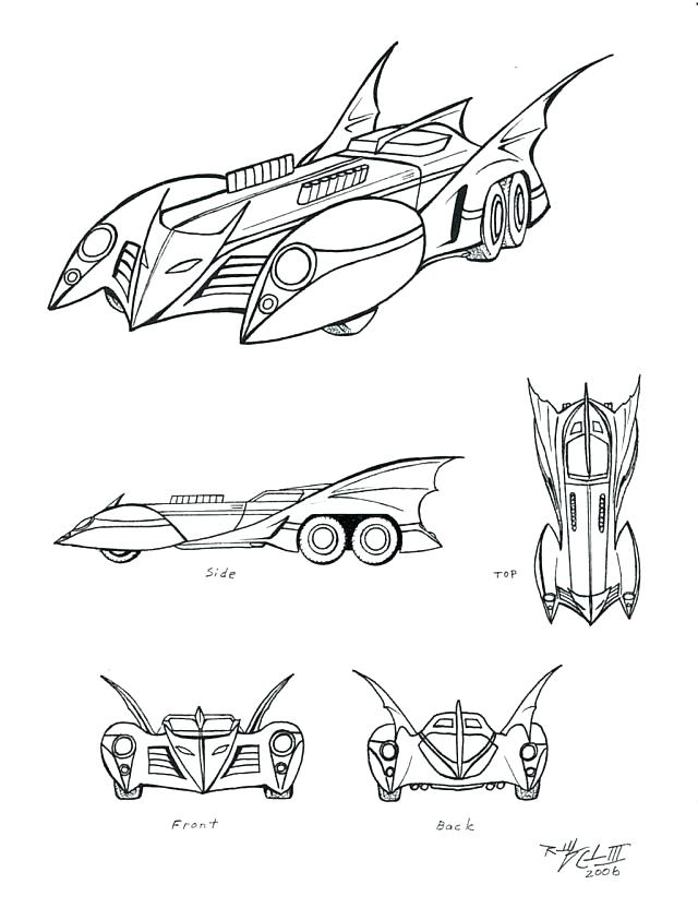 640x832 Batmobile Coloring Pages Coloring Pages Batman Batmobile Coloring