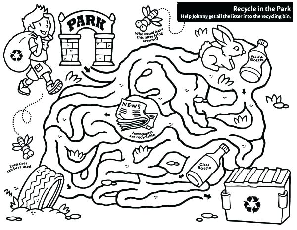 600x464 Recycle Coloring Pages Recycle Coloring Pages Recycling Coloring
