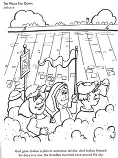 236x315 The Heroes Of The Bible Coloring Pages Joshua Bible, Hero