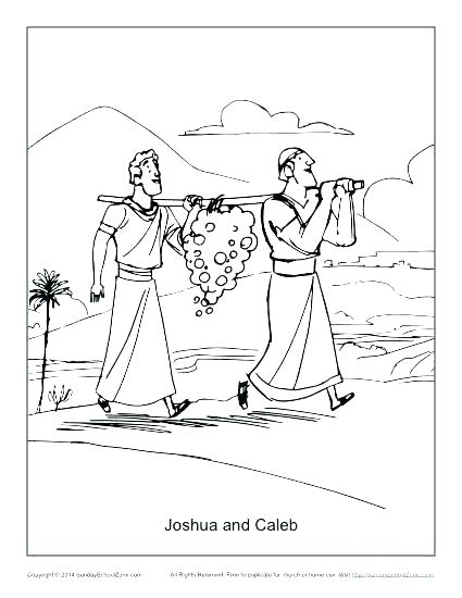 425x550 Walls Of Jericho Coloring Page