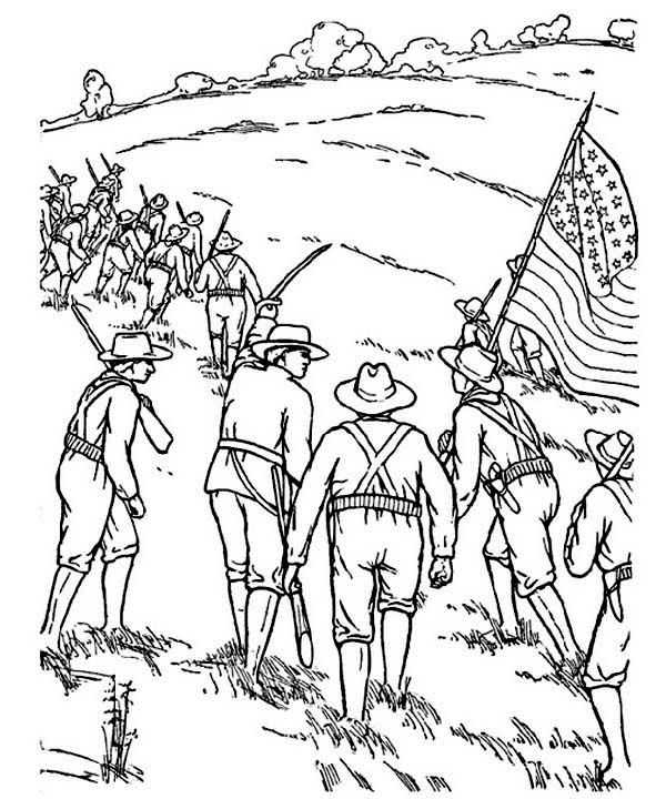 600x720 War Army Coloring Pages