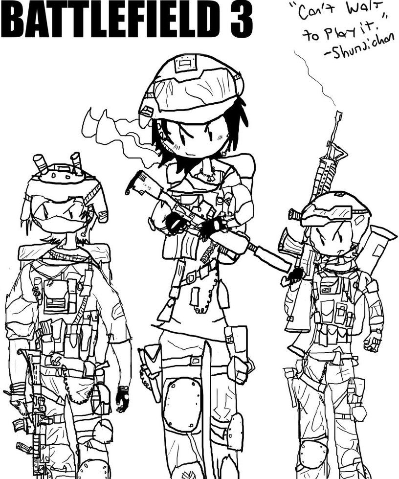 816x979 Battlefield Coloring Pages
