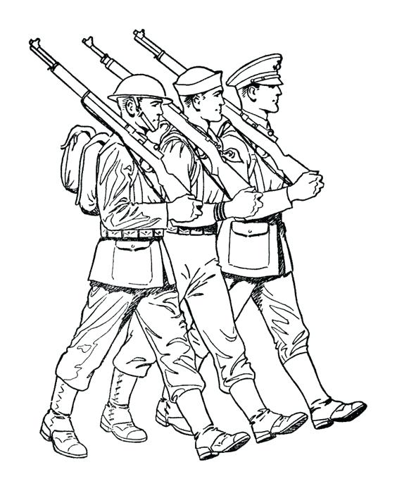 564x690 Battlefield Coloring Pages