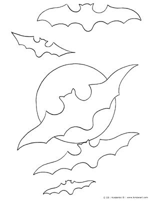 300x402 Coloring Pages Bats Bats And Moon Coloring Page Battleship