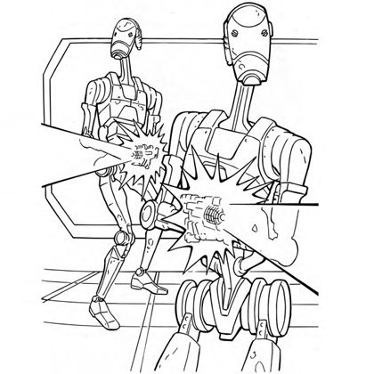 420x420 Droid Coloring Pages Star Wars Battleship Coloring Page Coloring