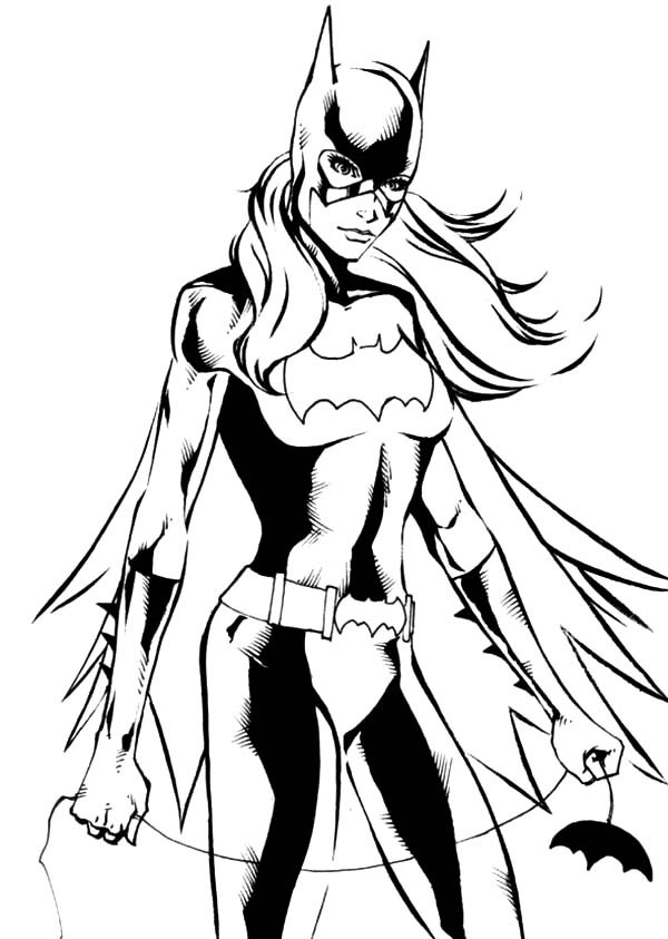 600x843 Batwoman Coloring Pages Coloring Pages