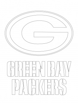 262x350 Green Bay Packers Coloring Pages Green Bay Packers Logo Coloring