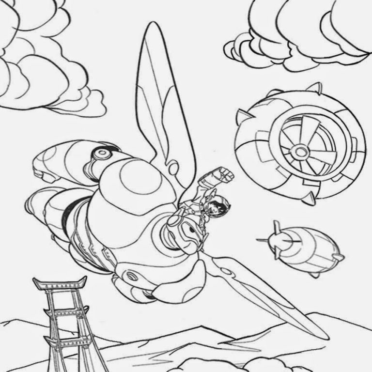 768x768 Imagination Coloring Pages New Lets Coloring Book Big Hero Free