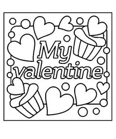 236x283 Valentine Coloring Pages