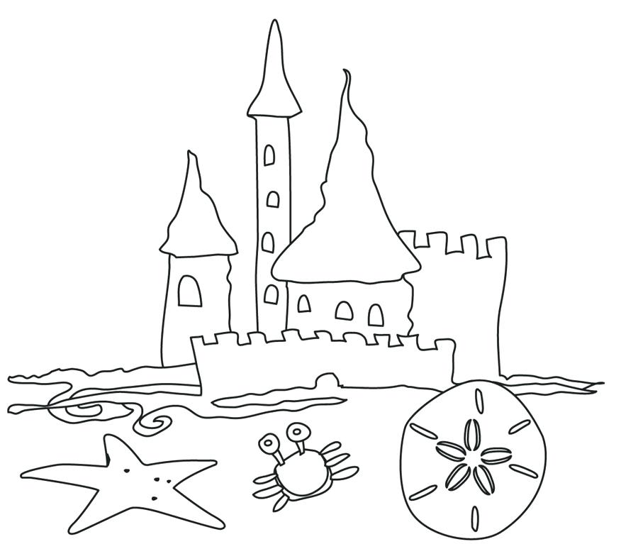 900x767 Download Beach Coloring Pages Beach Coloring Pages Adults