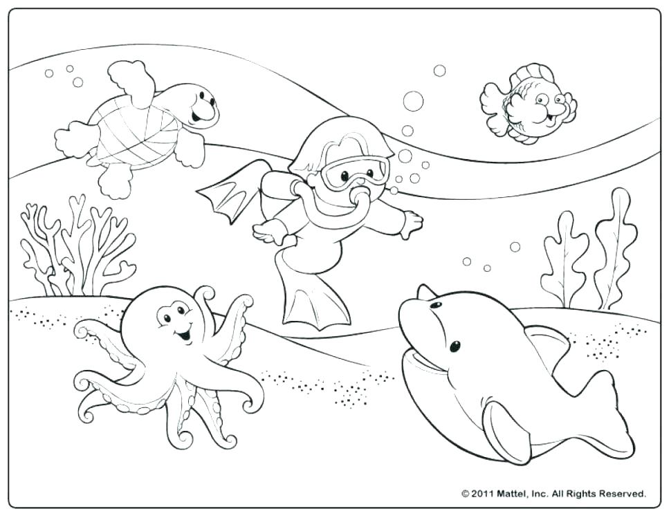 970x749 Printable Beach Coloring Pages Beach Coloring Pages Printable