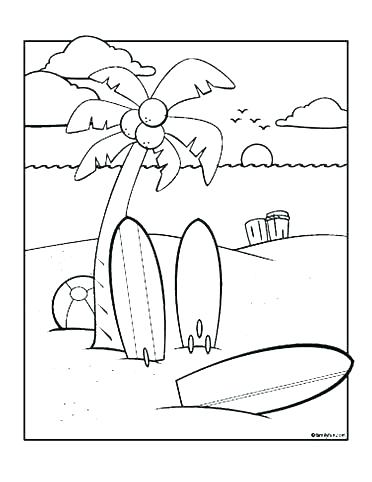 372x482 Summer Coloring Page Kids Coloring Pages Summer Best Summer