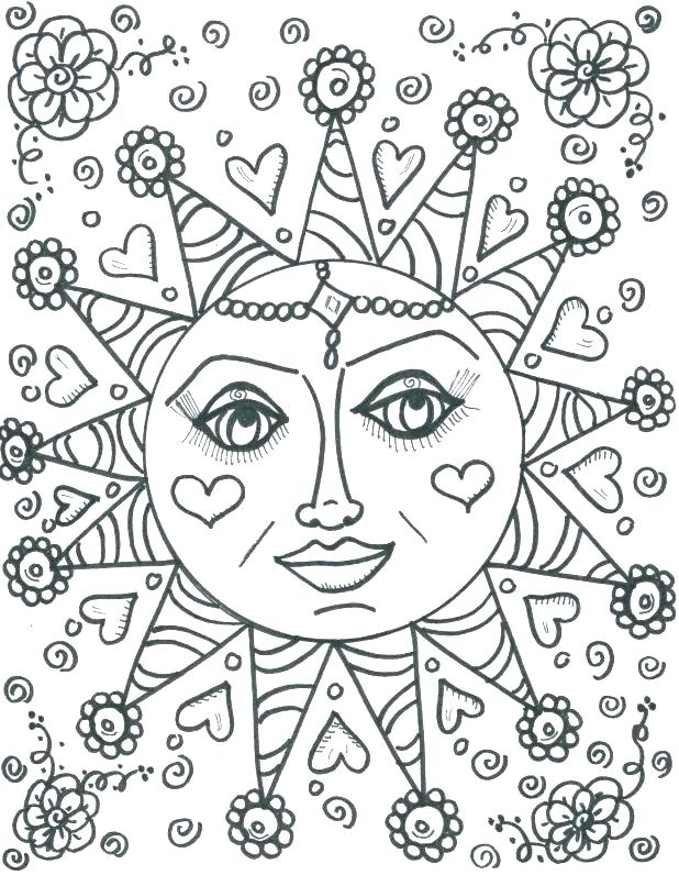 618x796 Summer Coloring Page Summer Colouring Pages For Preschool
