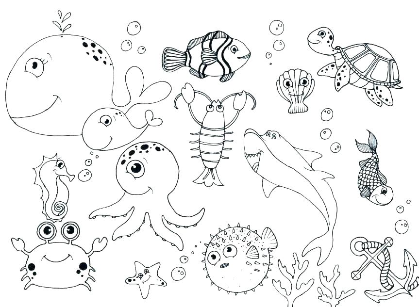 863x633 Free Printable Beach Scene Coloring Pages Printable Coloring Beach