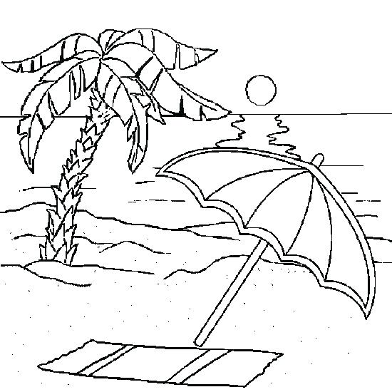 550x550 Coloring Pages Beach Free Printable Beach Coloring Pages Sunset