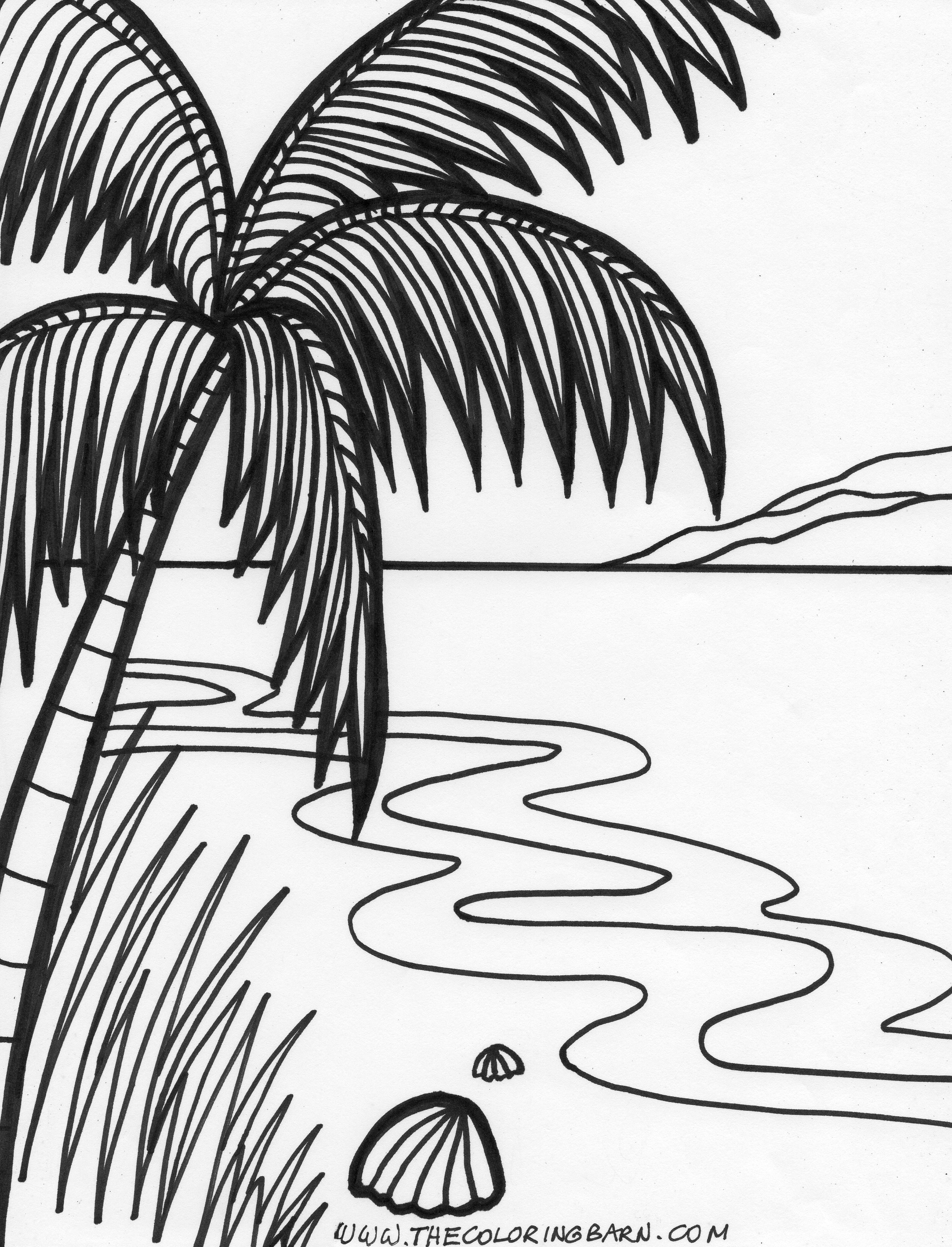 2477x3245 Popular Coloring Pages Of Sunsets Island Sunse