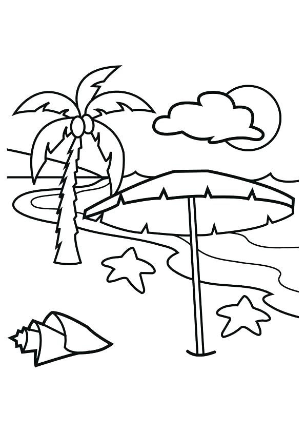 595x842 Coloring Pages Beach Beach Ball Coloring Page Coloring Pages Beach