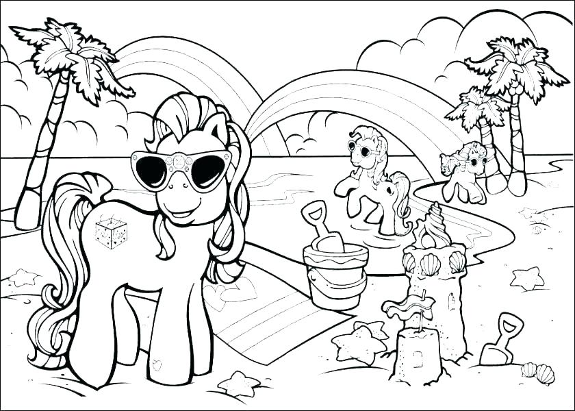 840x600 Coloring Pages Beach Beach Color Pages Beach Ball Coloring Pages