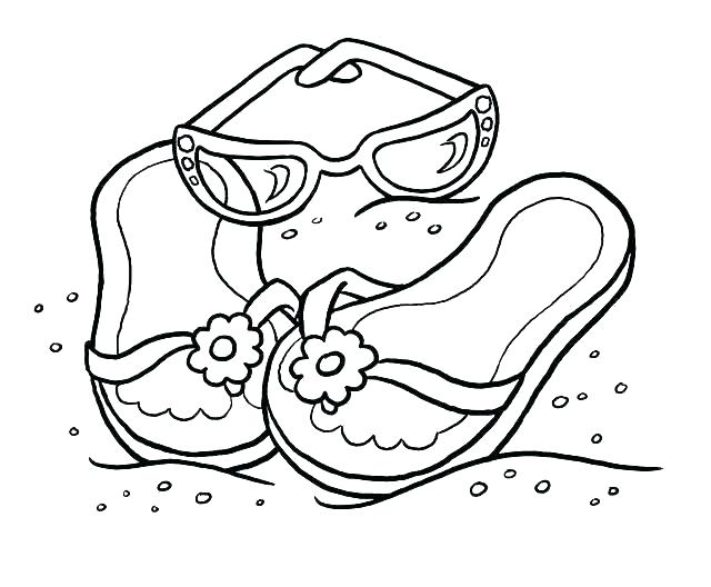 640x528 Coloring Pages For Summer Beach Themed Coloring Pages Summer